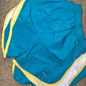 Women’s Teal/Orange Nike Shorts
